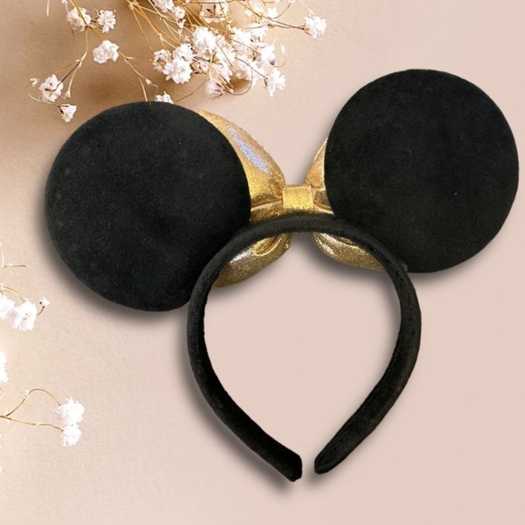 Minnie Mouse Gold and Black Ears - Picture 2 of 5